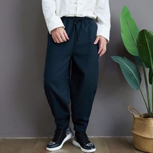 Winter Mannen Sweatpant Dikke Fleece Warm Harem Losse Bloeiers Baggy Yoga Running Joggier Fitness Workout Casual Broek Activewear