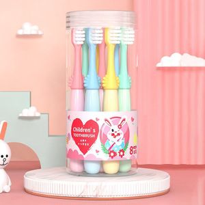 8 Stuks Zachte Tandenborstel Kinderen Voor Tanden Reinigen Zorg En Gezondheidszorg Sets Kids Items Tandheelkundige Borstel Kinderen Oral Care voor 3-12Y