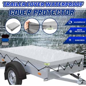 112x90x13cm Universele Trailer Auto Cover Outdoor Zonnescherm Sneeuw Covers Waterdicht Stofdicht Reizen Camping Tent Cover luifel