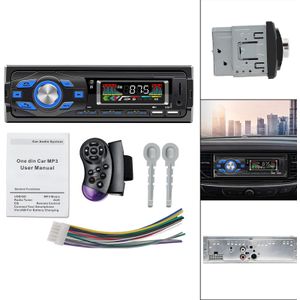 MP3 Speler Auto Stereo Head Unit 1 Din Bluetooth 5.0 Aux Input Adapter Fm Radio Ontvanger Ingebouwde Microfoon voor Voertuigen Auto