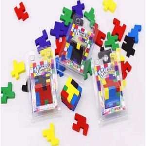 Gratis 2 4 6 12 24 Puzzel Cube rubber Eraser Kids Party Bag pinata Filler Beloning Prijs Speelgoed partij speelgoed gunsten geest