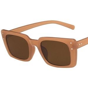 1Pcs Rechthoek Vrouwen Zonnebril Trendy Shades Dames Grote Frame Vierkante Zonnebril Vrouwelijke UV400 Driver Bril