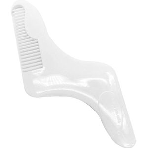 1PC Mannen Baard Styling Template Stencil Baard Kam voor Mannen Lichtgewicht en Flexibele Fits All-In-One tool Baard Shaping Tool