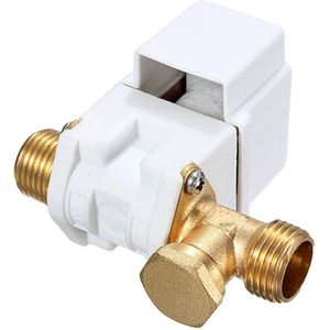 12V DC 1/2Inch Normally Closed Accessory Brass Filter For Water Air N/C Electric Solenoid Solar Water Heater 4 Points