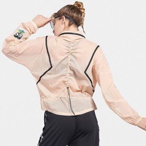 Outdoor vrouwen Running Jacket Wandelen Winddicht Stretch Jacket Skin Kleding Zon Kleding