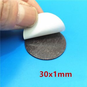 30X1 Ronde Magnetische Koelkast Sticker Fit Glas Cabochon Magneet Diy Koelkast Magneet Bord Sticker 30Mm X 1Mm