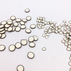 100G Gesimuleerde Kokosnoot Zachte Klei Sprinkles Voor Ambachten Polymeer Slices Diy Slime Filler Plastic Klei Tiny Leuke Modder Deeltjes