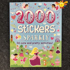 2000 Stickers Engels Activiteit Boek Voor Kinderen/Dier/Prinses/Boerderij/Alien/Halloween Stickers Voor Jongens en Meisjes Speelgoed