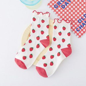 Kant Verstoorde Zachte Katoen Vrouwelijke Sokken Top Lente En Zomer Leuke Sokken Zoete Prinses Meisjes Comfortabele Leuke Vr