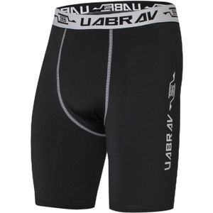 Mannen Zomer Sport Shorts Rekbaar Snel Droog Moisturing-Wicking Ademend Compressie Shorts Hardlopen Fietsen Gym Sportkleding