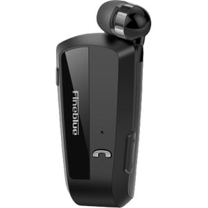 Fineblue F990 Bluetooth 4.0 Draadloze Headset Met Microfoon Intrekbare Stereo Hoofdtelefoon Kraag Clip Business Workout Oortelefoon Oordopjes