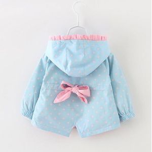 Schattige Baby Meisje Jassen Jassen Kleding Baby Kleding Mooie Jassen Dieren Hooded Herfst Kinderen Bovenkleding Jassen Warm Meisjes 0- 24 m