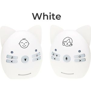 Mini Babyfoon Kids Babysitter Radio Nanny Intercoms Met Nachtlampje Muziek Twee-weg Audio Babyfoons Voor Baby &#39;S
