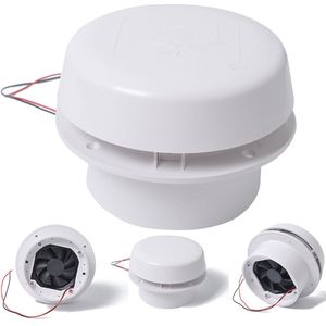 60CFM Dak Rv Camper Installeren Caravan Trailer Mute 12V Koeling Ventilatie Plafond Mount Effectieve Abs Ventilator