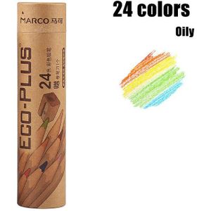 Nieuw 24/36/48/72 Kleuren Colouring Potloden Set Olie Gebaseerd Kleur Voor Artist Field Schets Tekening VA88