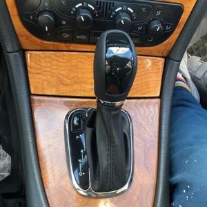 Automatische Pookknop Met Zwart Lederen Laars Voor Mercedes Benz W203 W204 W209 Auto Shifter Knop Accessoires