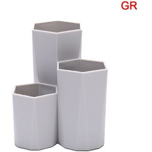 3 Roosters Duurzaam Cosmetische Make-Up Borstel Opbergdoos Tafel Organizer Make Nagellak Houder Gereedschappen Pen Houder Rack organizer