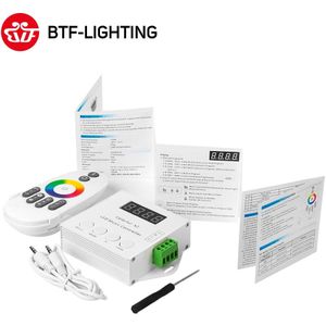 Muziek X2 Controller Rf Touch Afstandsbediening Voor WS2812B WS2811 WS2813 USC1903 Led Strip Modules Input Max 1000 Pixels DC5V-24V