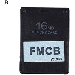 Game Console Geheugenkaart Slim High Speed 8Mb/16Mb/32Mb/64Mb Fmcb Gratis mcboot V1.953 Gaming Data Storage Card Voor PS2