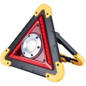 Noodverlichting 30W 50W Led Waarschuwingslampje 4 Modi IP44 Waterdichte Batteru Aangedreven Teken Lamp Voor Road Emergency hedging