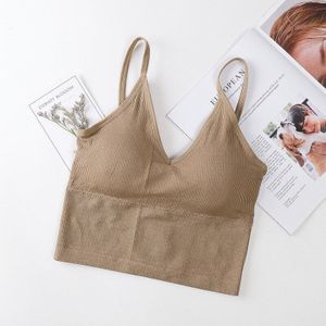 Veqking U Back Sport Bh Voor Vrouwen, Ademend Gewatteerde Gym Running Yoga Sport Bras, vrouwen Naadloze Elastische Fitness Sport Bh Top