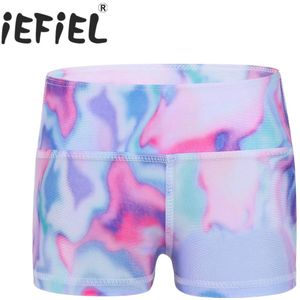 IEFiEL Kind Kids Meisjes Dancewear Shorts Bottoms Ballet Klasse Kleden voor Sport Workout Gymnastiek Turnpakje Dance Shorts Kostuums