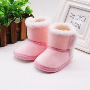 Winter Baby Jongens Meisjes Schoenen Winter Zuigelingen Warme Schoenen Faux Fur Meisjes Baby Booties Leer Jongen Baby Laarzen