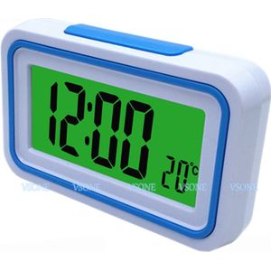 Russische Talking LCD Digitale Wekker met Thermometer, Back lit, voor Blind of Low Vision, 4 kleuren 9905RU