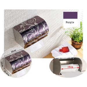 Stalen Wand Wc Papier Doos Porta Carta Igienica Bianco Higienico Waterdichte Wc Wc Papier Houder Tissue Toiletrolhouder