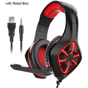 Kleurrijke Verlichting Kat Meisje Roze Wired Game Headset Computer Hoofdtelefoon Rgb Licht Stereo Oortelefoon Met Microfoon Voor PS4 Xboxone Pc