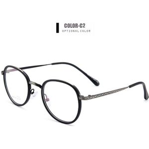 Gmei Optische Metalen Legering Retro Brilmontuur Vrouwen Recept Bril Bijziendheid Monturen Kleine Gezicht Stijl Eyewear M015