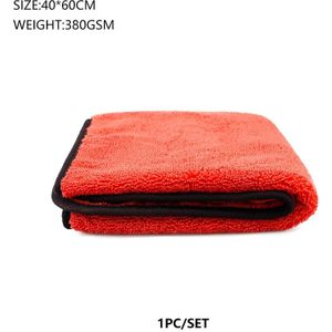 Spta GSM380 Microfiber Rand Wax Handdoek Extra Zachte Wasstraat Microfiber Handdoek Auto Doek