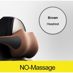 Jinserta Auto Massage Neksteun Kussen Office Seat Terug Hoofdsteun Kussen Ondersteuning Simulatie Menselijk Massage Reizen Thuis Kussen