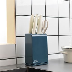 Universele Messenblok, Hard Plastic Keuken Gebruiksvoorwerp Houder Organizer Met Anti-Slip Pads Voor Werkbladen