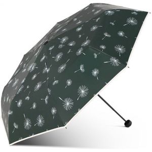 Baradise Opvouwbare Paraplu Voor Vrouwen Anti-Uv Winddicht Regen Bloem Modieuze Vrouwelijke Zon Meisje Parasol Pocket Paraplu