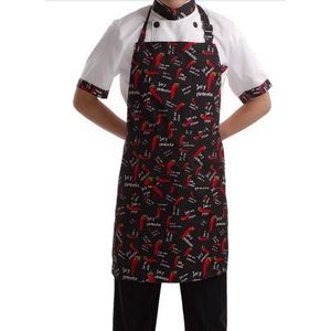 Retro Keuken Rode Peper Schort Chef Service Cook Uniform Restaurant Kok Service Werk Overalls 62204