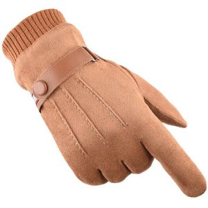 Touchscreen Handschoenen Heren Winter Outdoor Sport Warme Handschoenen Mobiele Telefoon Man Winter Warm Handschoenen Zwart Motorfiets Guantes Luva