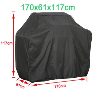 Outdoor Bbq Grill Cover Outdoor Stof Waterdichte Weber Zware Grill Cover Regen Beschermende Barbecue Stofdicht Covers Ronde