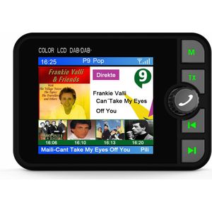 Kleurrijke Scherm Dab Radio Ontvanger In De Auto Stereo Digitale Signaal Broadcast Ontvanger Dab + Auto Bluetooth MP3 Fm trans