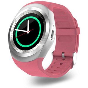 Bluetooth Y1 Smart Horloge Relogio Android SmartWatch Telefoontje GSM Sim Remote Camera Informatie Display Sport Stappenteller