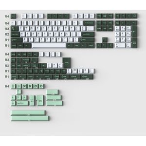 171 Toetsen Double Shot Cherry Profiel Gmk Olivia/8008/Merlin/Arctic Keycap Voor Gmmk Pro NJ68 Mechanische gaming Toetsenbord