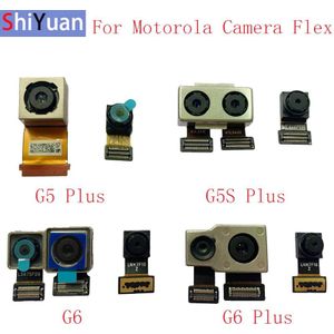 Back Rear Front Camera Flex Kabel Voor Motorola Moto G5 Plus G5S Plus G6 G6 Plus Belangrijkste Camera Module Reparatie vervangende Onderdelen