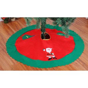 90Cm Kerstboom Rok Vilt Schort Stands Basis Floor Mat Cover Xmas Home Decor Ornamenten
