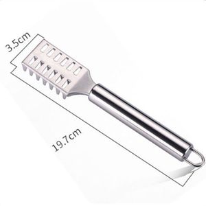 Rvs Schrapen Vis Schaal Remover Cleaner Brush Huid Borstel Rasp Vis Mes Reiniging Peeling Huid Schraper Vis Scaler