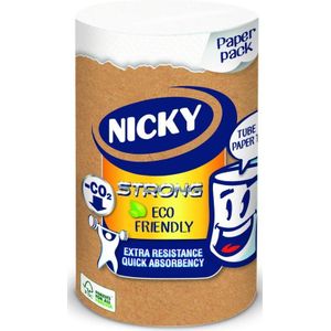 Nicky Handdoeken Sterke Eco Vriendelijke 1 Roll 3 Ply 130 Tear