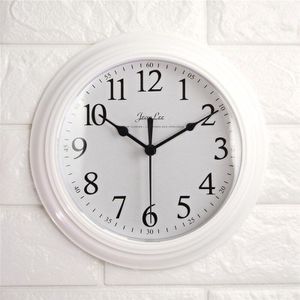 3D Nummer Schaal Wandklok Roze Dikke Grens Keuken Decoratie Mute Creatieve Eenvoudige Horloge Klok Woonkamer Home Decor Saati