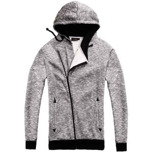 STAD KLASSE Lente Herfst Heren Hoodies van Kleding Harajuku Hiphop Sweatshirts voor Mannelijke Bovenkleding Schuine Rits 2662