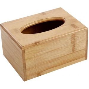 Houten Cubic Rechthoekige Tissue Opbergdoos Papier Case Home Hotel Servet Houder Voor Thuis Office Decor