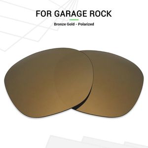 Mryok Anti-kras GEPOLARISEERDE Vervanging Lenzen voor Oakley Garage Rock Zonnebril Brons Goud