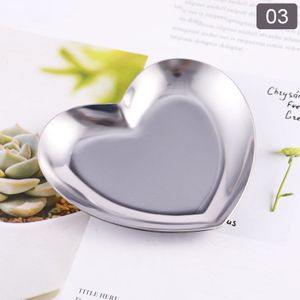 Metalen Hart Vorm Nail Rhinestone Container Tips Decoraties Picker Box Palet Goud Zilver Gemengde Kleuren Nail Art Tool Case